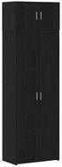 vidaXL Sideboard Aufbewahrungsschrank 3 pcs Schwarz Eichen-Optik (2 St)