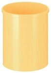 PROREGAL&reg; Papierkorb Stillvoller runder Metall Papierkorb, 15L Hx&Oslash;...
