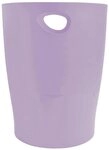 EXACOMPTA Papierkorb 8x Papierkorb Ecobin, 15 Liter, Aquarel - Malve - 45364D,