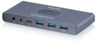 Digitus Laptop-Dockingstation Digitus USB-C 3.0 HDMI KVM-Switch, 2-Port,...