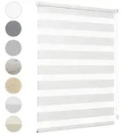Doppelrollo Duo Rollo Klemmfix ohne Bohren f&uuml;r Fenster Rollos Jalousie...