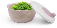 Pro Home Salatschleuder 3D Kurbel, (4 Liter / &Oslash;25cm, 3in1 - Schleuder, Sieb und