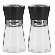 WESTMARK Salz-/Pfefferm&uuml;hle Set Gew&uuml;rzm&uuml;hlen &raquo;Blacky&laquo;, 2tlg, mit...