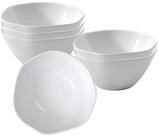 Villeroy & Boch Dipschale Pura Dipschalen &oslash; 8,7 cm 6er Set, Porzellan, (6x...