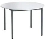 SODEMATUB Arbeitstisch Universaltischprogramm, rund grau 110 cm x 74 cm x 110 cm