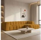 WFL GROUP Ecksofa Mochi L-Form 5-Sitzer, Gro&szlig; XXL, Links oder Rechts, MADE IN...
