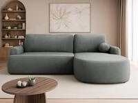 MIRJAN24 Ecksofa Loridu, mit Schlaffunktion und Bettkasten, Kissen-Set,...