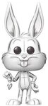 Funko Merchandise-Figur Looney Tunes POP! Animation Vinyl Figur Bugs&nbsp;9 cm
