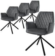 ML-DESIGN Stuhl Drehstuhl mit Armlehne & R&uuml;ckenlehne Ergonomische mit...