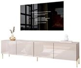 Lookway TV-Schrank TV-Schrank COLGANTE 200 in Kaschmir Hochglanz mit Beinen (2x...