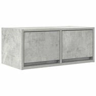vidaXL TV-Schrank TV-Schrank Betongrau 60x31x25,5 cm Holzwerkstoff (1-St)