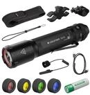 Ledlenser Taschenlampe TAC7R Outdoor Set, bis 3200 Lumen, 370m Leuchtweite, 30h