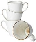 Ritzenhoff & Breker Becher Cosmo Henkelbecher 400 ml 4er Set, 4-tlg., Porzellan