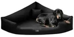tierlando&reg; Tierbett TRIVIA EASY CLEAN Orthop&auml;disches Eckhundebett schwarz 100...