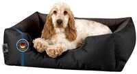 BedDog Tierbett Hundebett LUPI mit Rand, Bezug abnehmbar