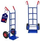 PROREGAL&reg; Sackkarre ODIN Traglast 200kg HxBxT 119x55x44cm Luftr&auml;der Blau
