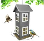 relaxdays Vogelhaus zum Aufh&auml;nge, grau