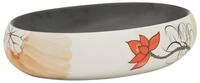 vidaXL Aufsatzwaschbecken, Waschbecken Mehrfarbig Oval 59x40x15 cm Keramik
