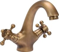 TRIZERATOP Waschtischarmatur Waschtischarmatur RETRO BRONZE Vintage Wasserhahn,