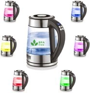 Bass Polska Wasserkocher BH 10351 Wasserkocher Glas 1,7l mit...