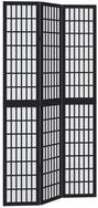 vidaXL Paravent 40 x 220 cm 3-tlg Raumteiler Paravent Trennwand Spanische Wand