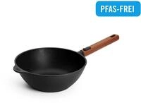 WOLL Wok Eco Logic QXR Guss-Wok- und R&uuml;hrpfanne, Aluminiumguss (1-tlg),...