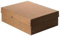 Falken Archivcontainer 5x PURE Box Nature DIN A4, F&uuml;llh&ouml;he 100 mm braun -...
