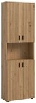xonox.home Stauraumschrank Artisan Oak Nachbildung Melamin beschichtet modern