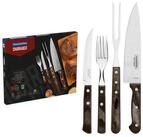 Tramontina Steakbesteck CHURRASCO 14-tlg. Grillbesteck - 6x Steakmesser, 6x