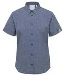 Mammut Kurzarmhemd Aada Shirt Women blau XS