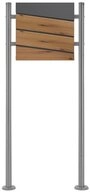 ML-DESIGN Standbriefkasten Wandbriefkasten Briefkasten Postkasten mit...