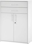 BEGA OFFICE Aktenschrank Pronto B&uuml;roschrank Grau abschlie&szlig;bar,...