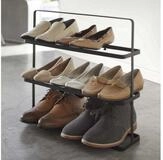 Yamazaki Schuhregal "Tower" aus Metall, schmal, tragbar 50x46x14cm,...