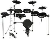 FAME E-Drum,DD-ONE Pro XT E-Drum Set Elektronisches Schlagzeug-Set mit echter...