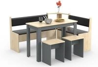 VCM Essgruppe Eckbankgruppe Sitzgruppe Esal Maxi, (Set, 6-tlg., 1x Esstisch 2x...