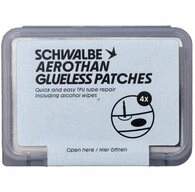 Schwalbe Fahrradschlauch Schwalbe GLUELESS PATCHES (4 Stk. selbstklebende...