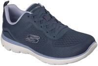 Sneaker SKECHERS "SUMMITS", Damen, Gr. 35, blau (navy), Textil, Schuhe Sneaker,