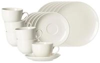 Ritzenhoff & Breker Kaffeeservice Casablanca Kaffeeservice 18er Set (18-tlg), 6