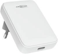 ANSMANN AG USB C Ladeger&auml;t, Schnellladeger&auml;t USB Adapter, flaches Netzteil