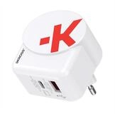 SKROSS Euro USB Charger A/C 65PD mit USB-C Kabel Stromadapter