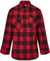 URBAN CLASSICS Langarm-Poloshirt Urban Classics Herren Boys Checked Flanell...