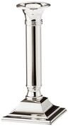 EDZARD Kerzenhalter Lincoln, Silber-Optik, f&uuml;r Stabkerzen, versilbert,