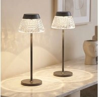 GLOBO LIGHTING LED Tischleuchte, Leuchtmittel inklusive, Warmwei&szlig;, 2x LED