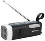 TechniSat VIOLA Kurbelradio UKW-Radio (3 W, Akkuladung per Solar & Kurbel,...