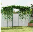 Outsunny Rankhilfe rostfrei, mit Dreieckig St&uuml;tzdesign, 223x223x223 cm...