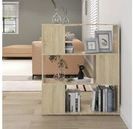 vidaXL B&uuml;cherregal, B&uuml;cherregal Raumteiler Sonoma-Eiche 80x24x94 cm...