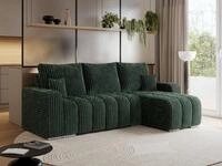 MKS M&Ouml;BEL Ecksofa KIRASSO L, Set, Schlafcouch, Bonellfedern, lose Kissen,...