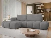 MIRJAN24 Ecksofa Soffi, mit Bettkasten und Schlaffunktion, 283x166x87 cm,