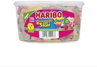 HARIBO S&uuml;&szlig;igkeit, Haribo Saure B&auml;renzungen 150 St&uuml;ck Fruchtgummi Runddose...