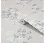LAURA ASHLEY Vliestapete Igerna, texturiert, floral, gebl&uuml;mt, (1 St), 10mx52cm